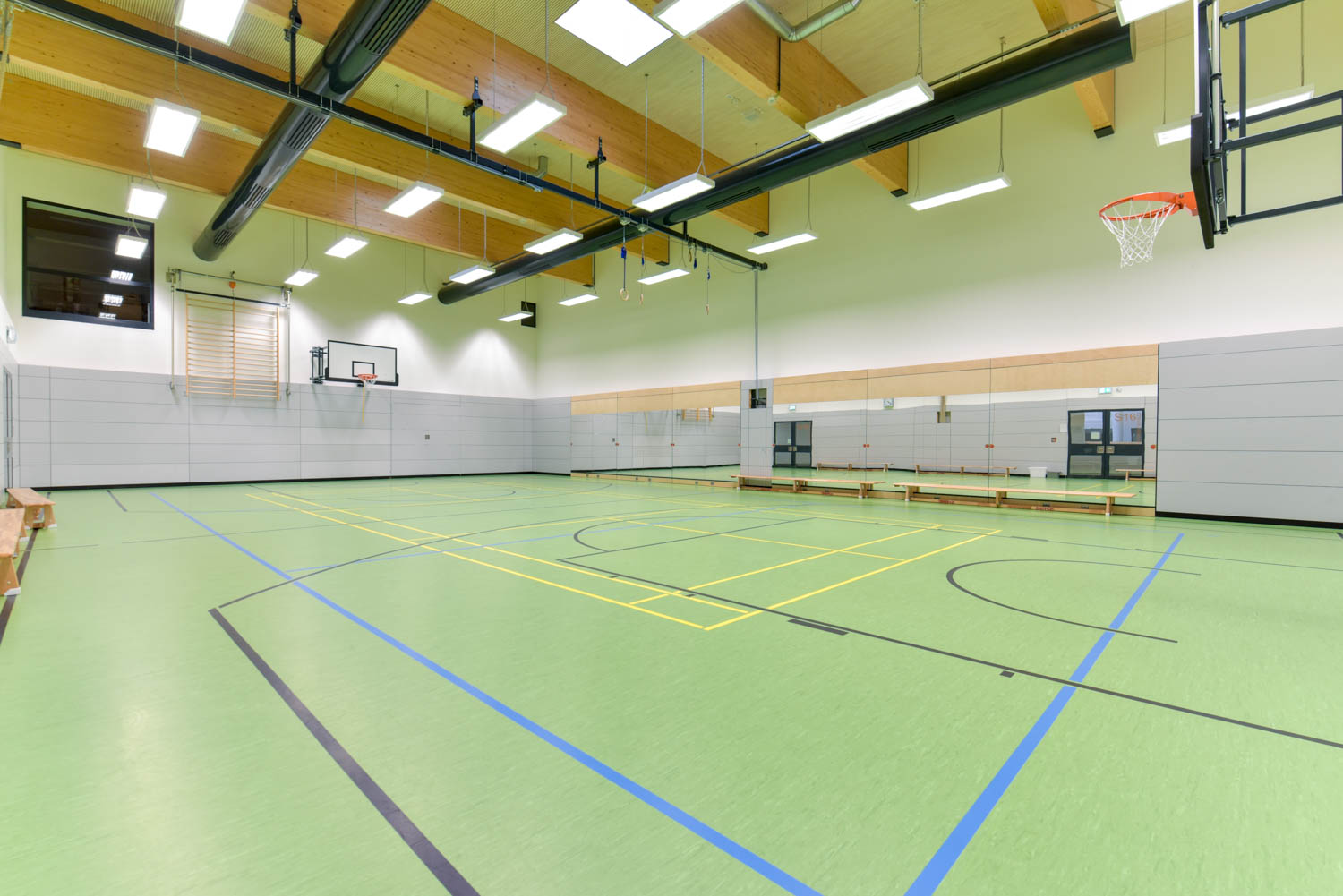 Foto der Sporthalle